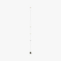 Ray Minimalist Linear Floor Lamp, 3 Bulbs, Bedroom