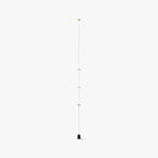Ray Minimalist Linear Floor Lamp, 3 Bulbs, Bedroom