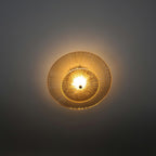 Round Crystal Wall Light