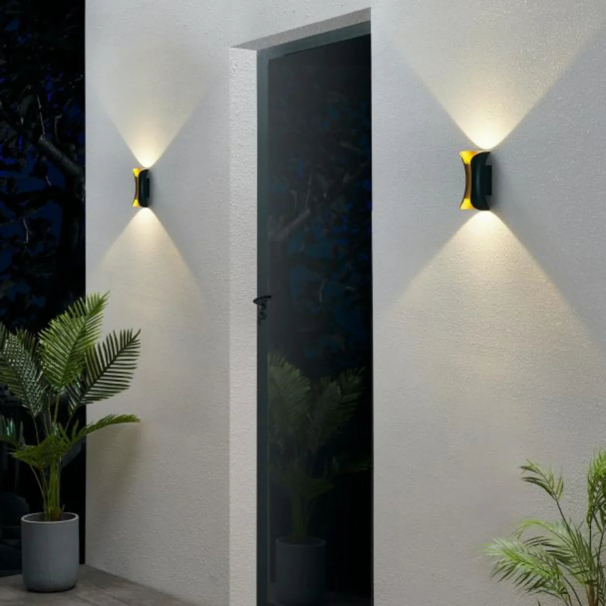 Aluminum Outdoor Night Glow Waterproof Wall Light