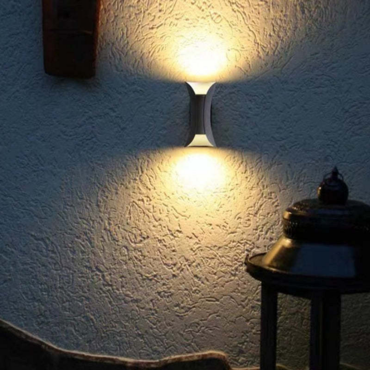 Aluminum Outdoor Night Glow Waterproof Wall Light