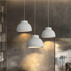 Nordic Bowl Minimalist Polystyrene Pendant Light