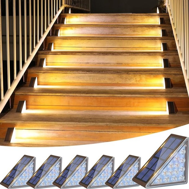 Solar-Powered Stair Lighting - SoluStep
