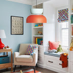 Irina Colorful Bowl Shade Pendant Light