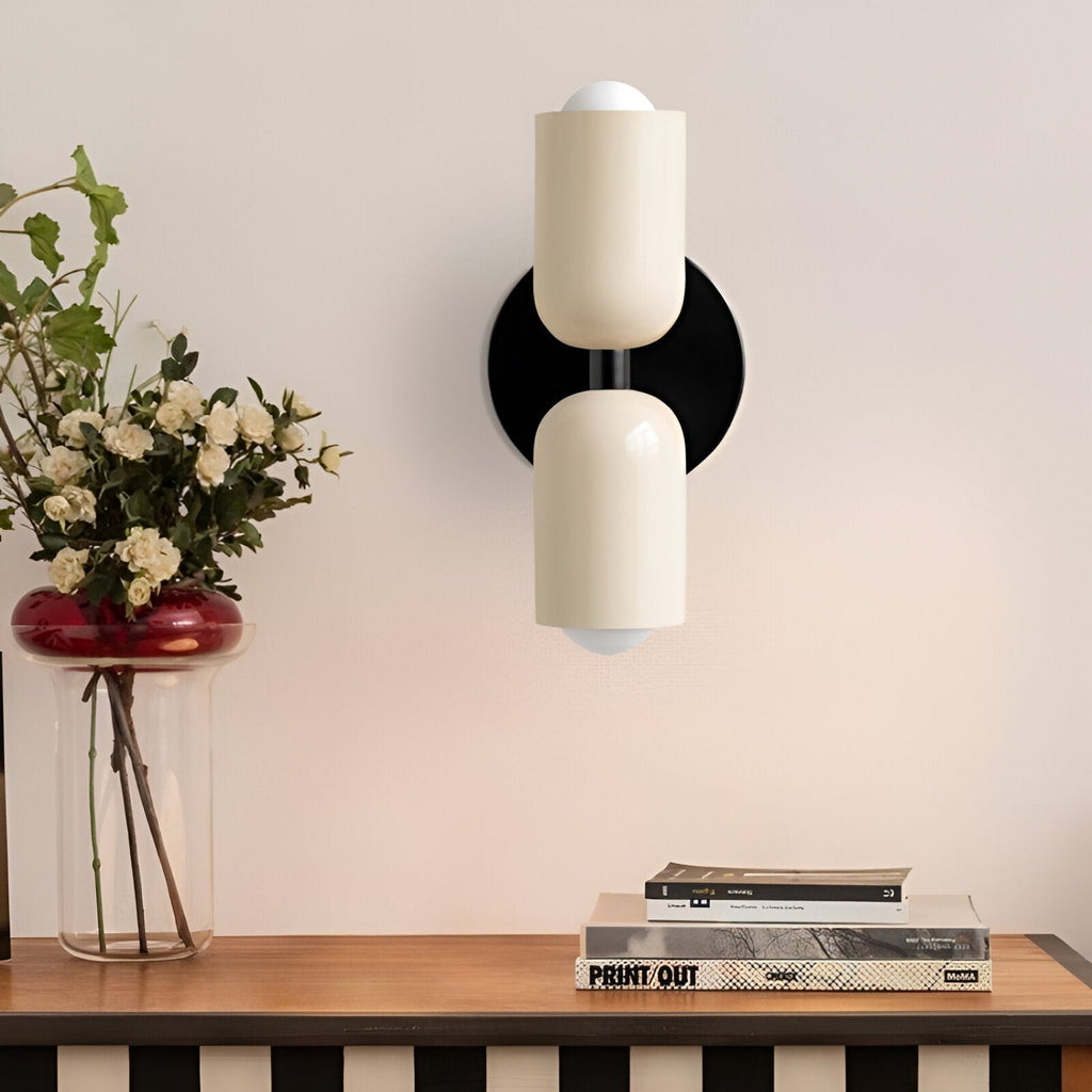 Nordic Macaron Double Head Iron Wall Light