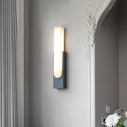 Agatha Modern Artificial Alabaster Minimalist Wall Light