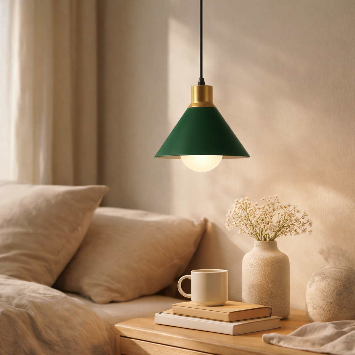 Sculptural Pendant Lamp