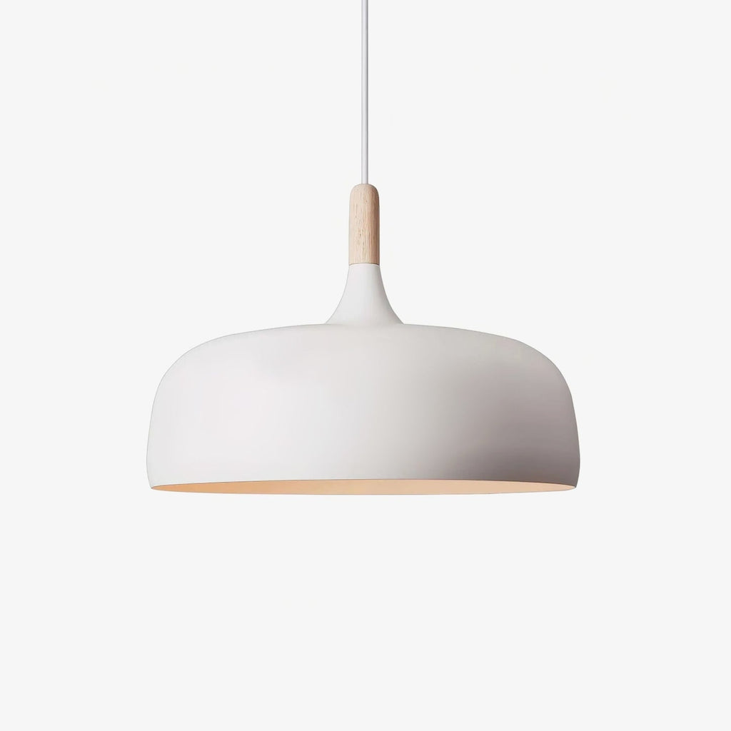 Birken Nordic Wood and Zinc Pendant Light