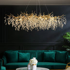 French Style Glass Chandelier