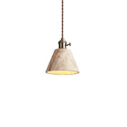 Alagusmo Minimalist Travertine Pendant Light