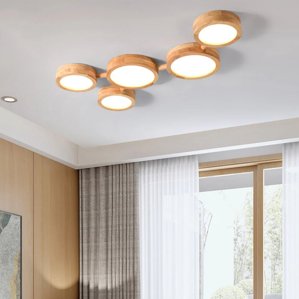 Alina Macaron Circle Array LED Ceiling Light