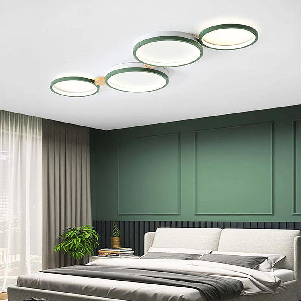 Alina Macaron Circle Array LED Ceiling Light