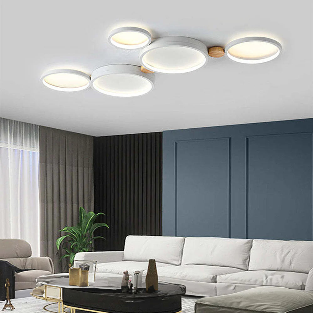 Alina Macaron Circle Array LED Ceiling Light