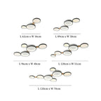 Alina Macaron Circle Array LED Ceiling Light