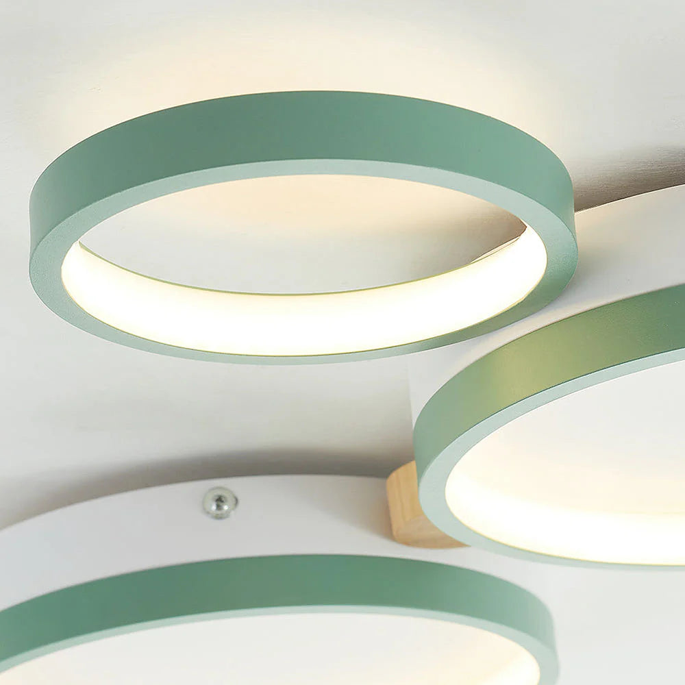 Alina Macaron Circle Array LED Ceiling Light