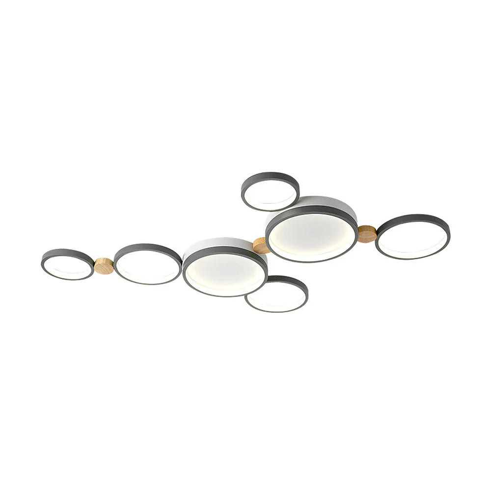 Alina Macaron Circle Array LED Ceiling Light