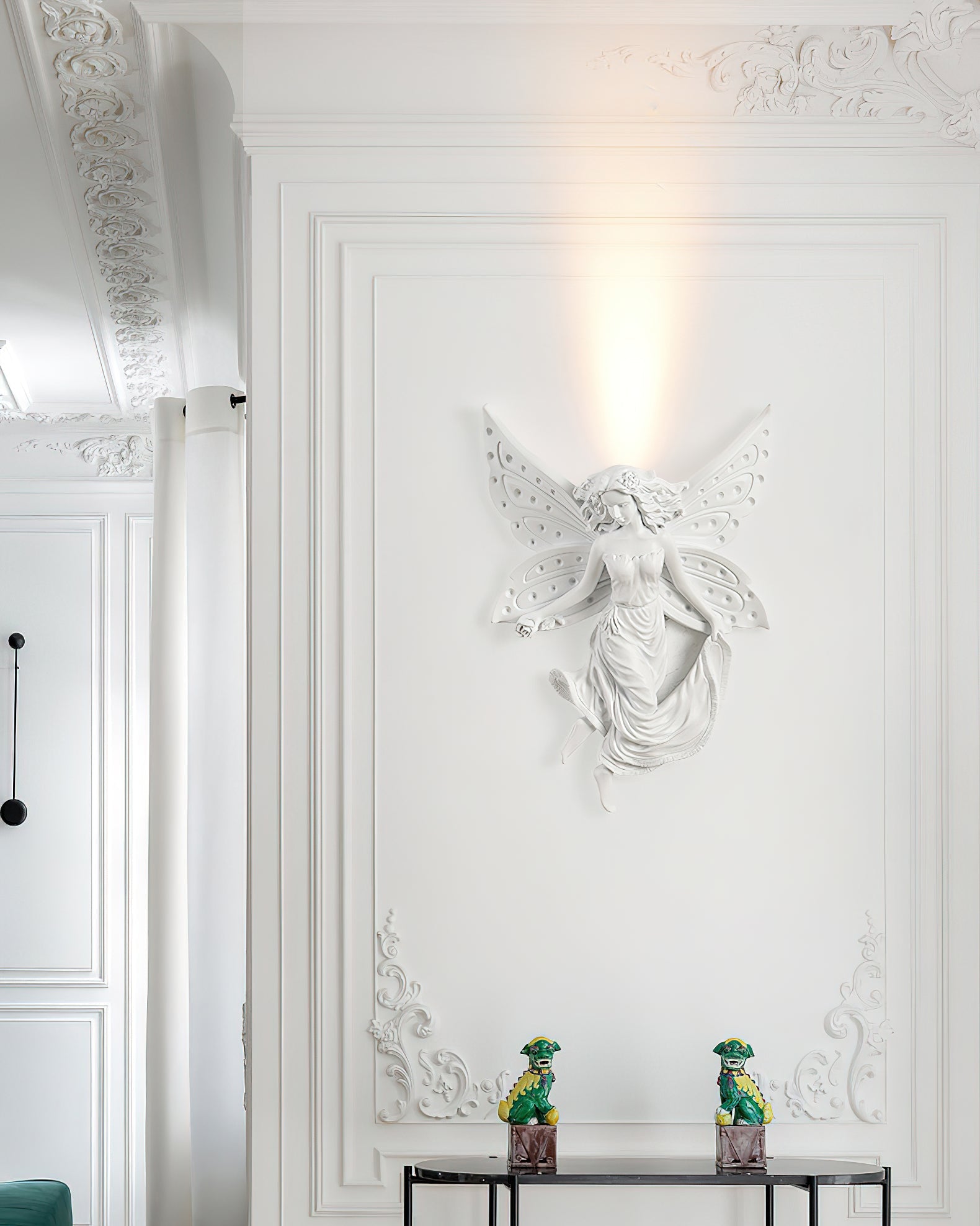 Angel Resin Wall Lamp