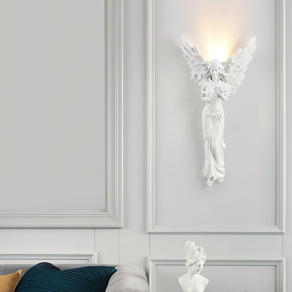 Angel Resin Wall Lamp