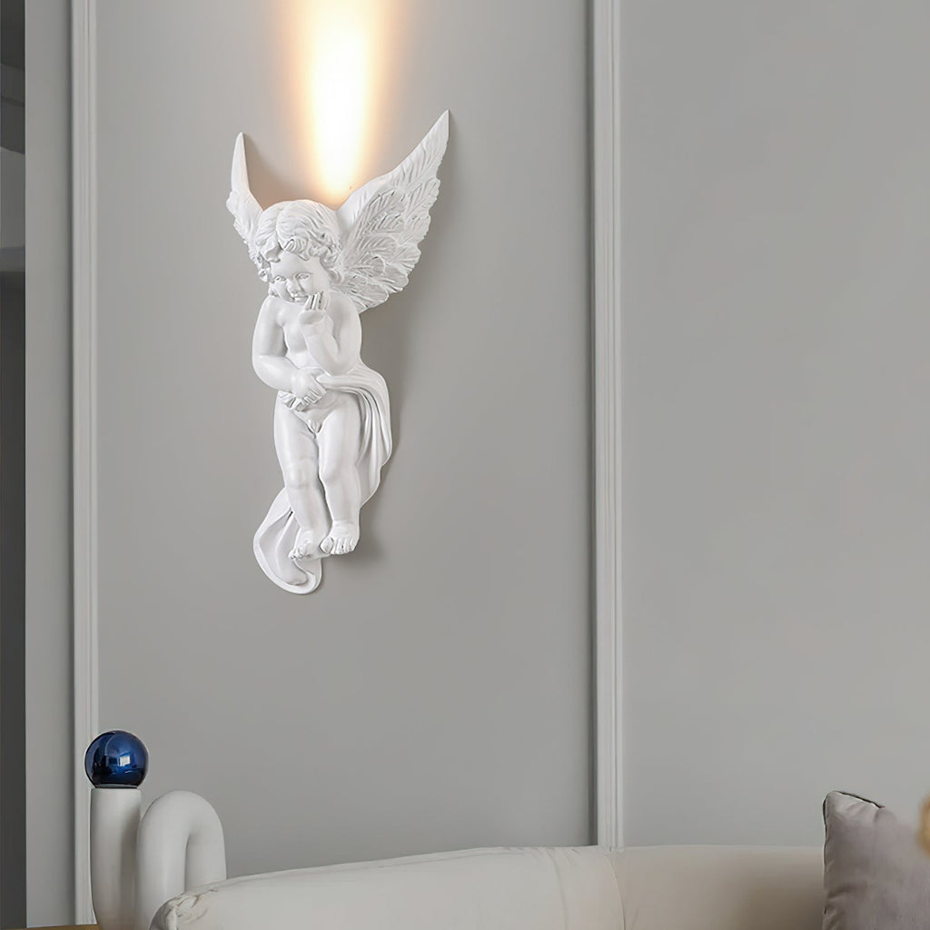 Angel Resin Wall Lamp