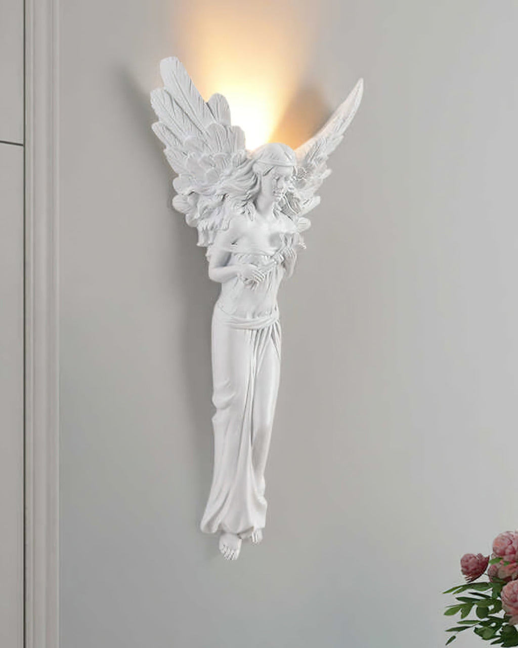Angel Resin Wall Lamp