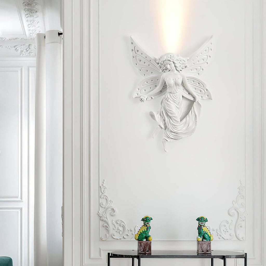 Angel Resin Wall Lamp