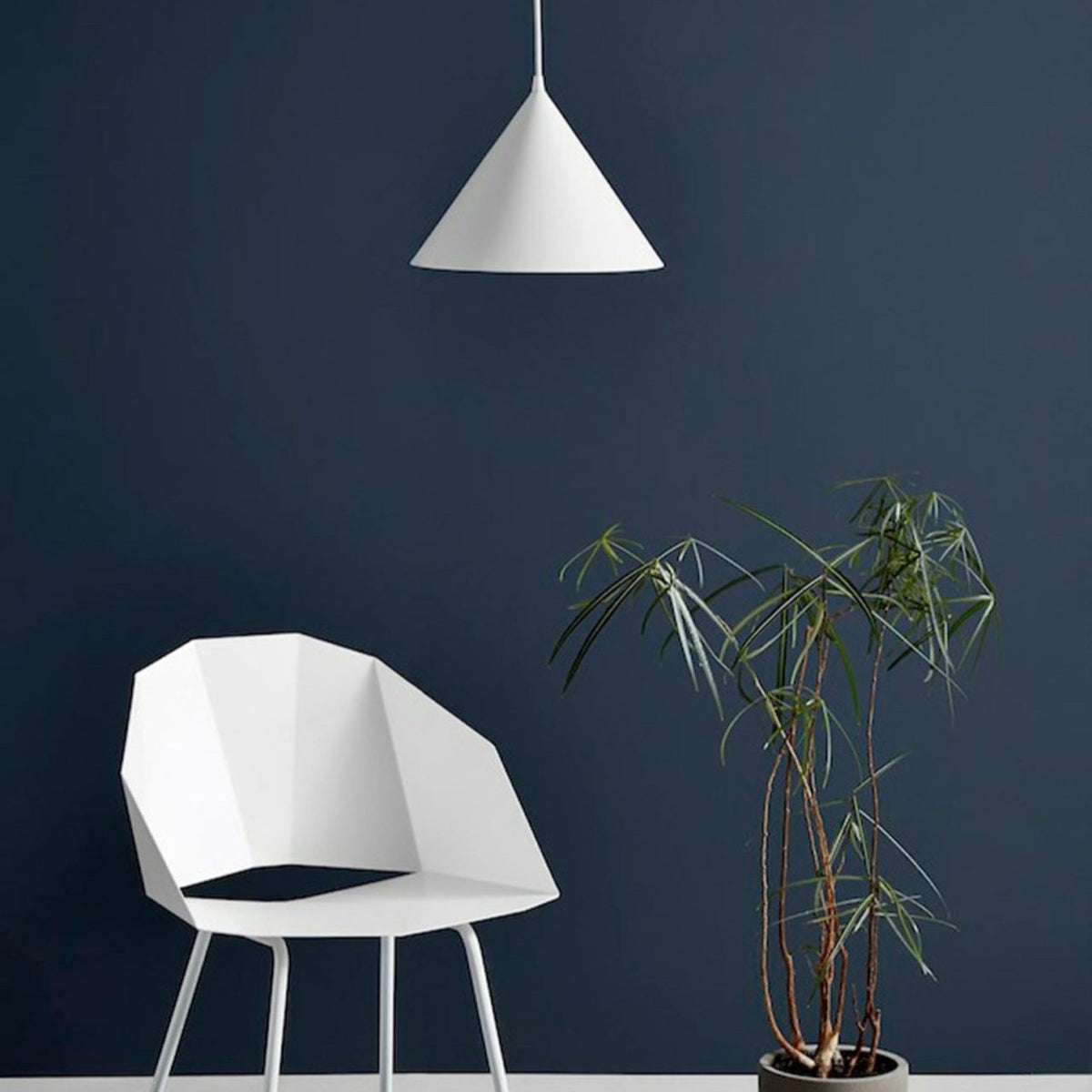 Nordic Aluminum Cone Shape Pendant Light