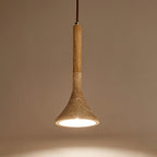 Aplomb Japandi Travertine Pendant Light