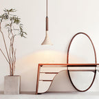 Aplomb Japandi Travertine Pendant Light