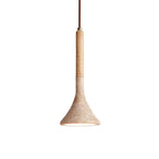 Aplomb Japandi Travertine Pendant Light