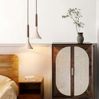 Aplomb Japandi Travertine Pendant Light