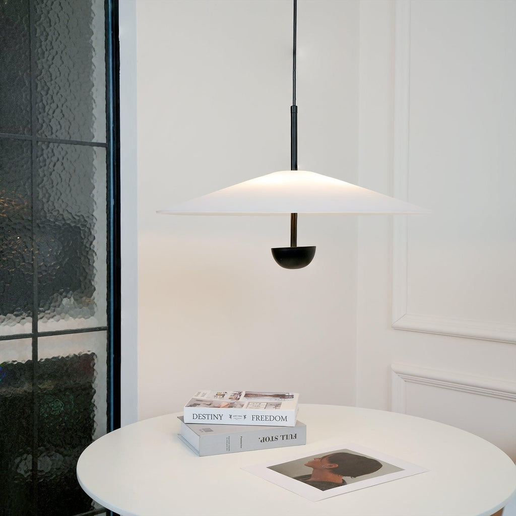 Ava Nordic Acrylic Cone Minimalist Pendant Light