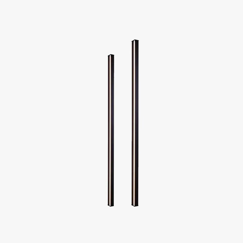 Gravo Minimalist Linear Metal/Wall Lamp, Gold/Black/White