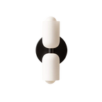 Elegance Cream Acrylic Metal Base Minimalist Wall Light