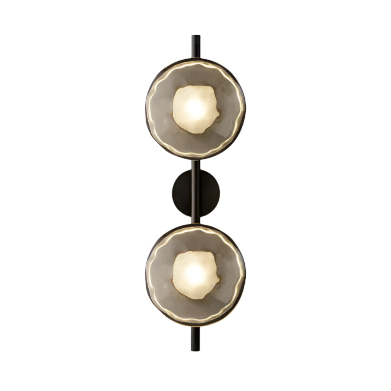 Nordic Round Design Ceto Glass Wall Light