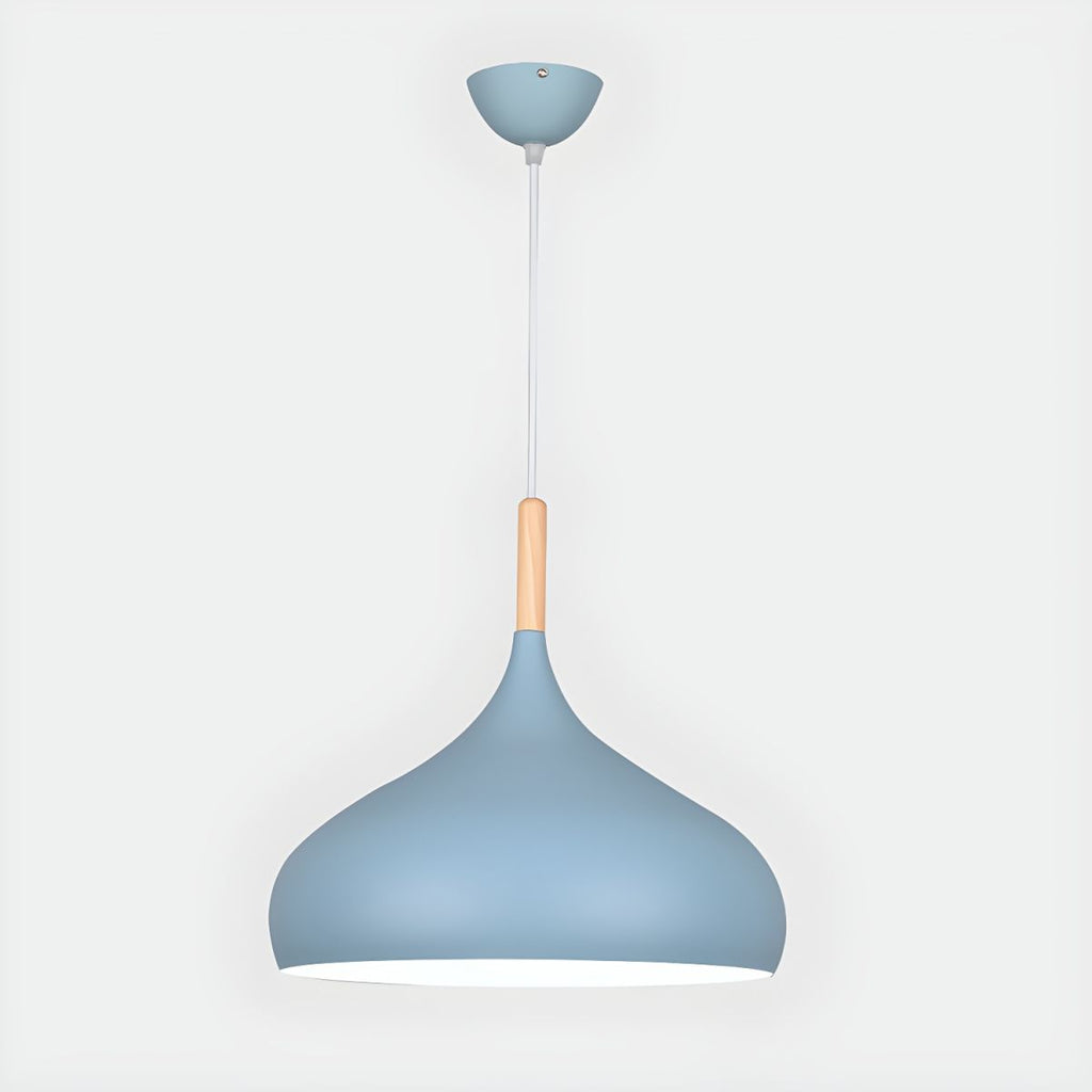 Nordic Wood Macaroon Pendant Light