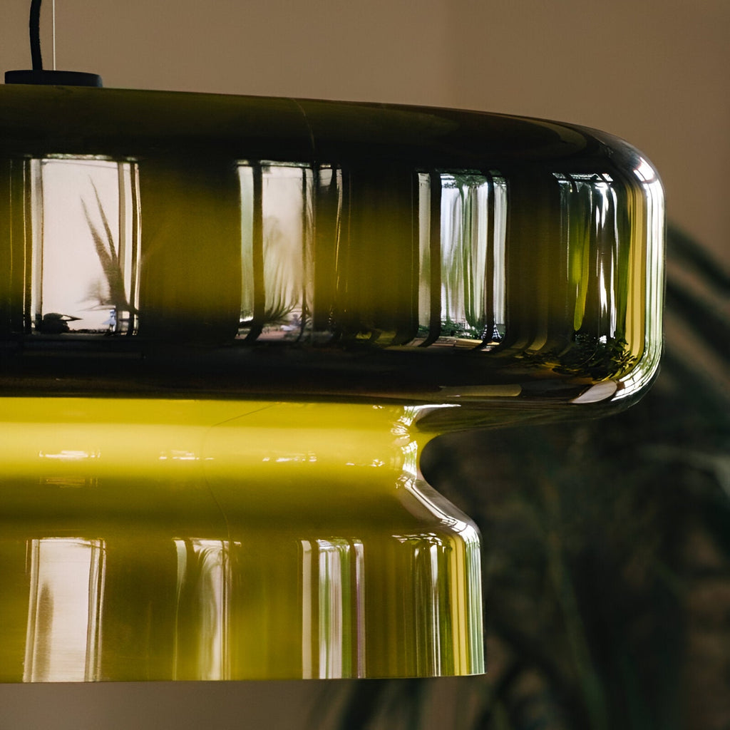 Vicenta Nordic Colored Glass Pendant Light