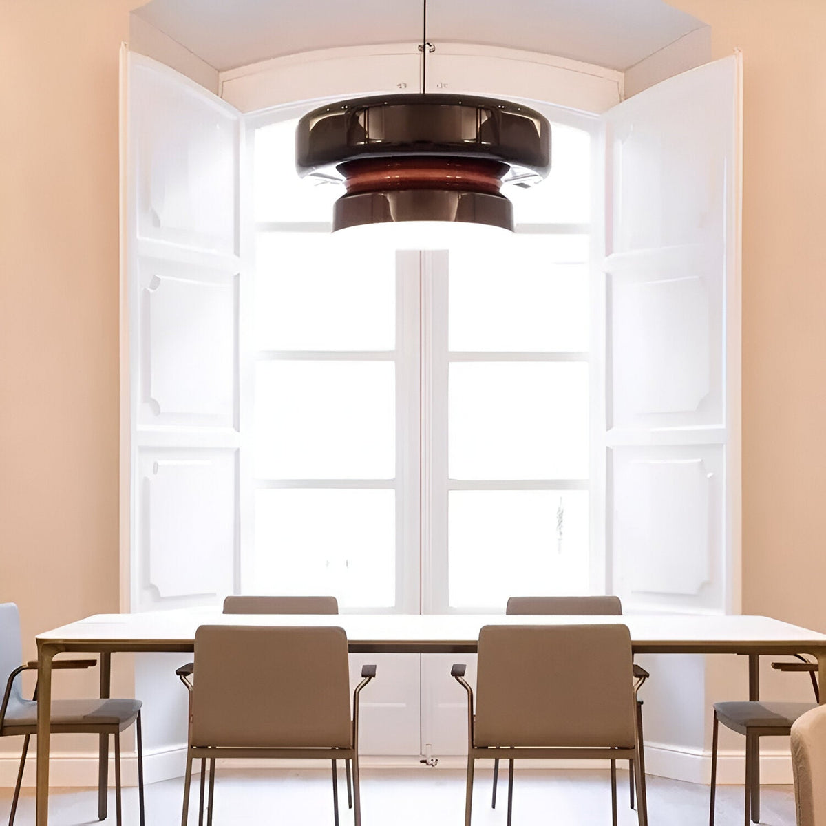 Vicenta Nordic Colored Glass Pendant Light
