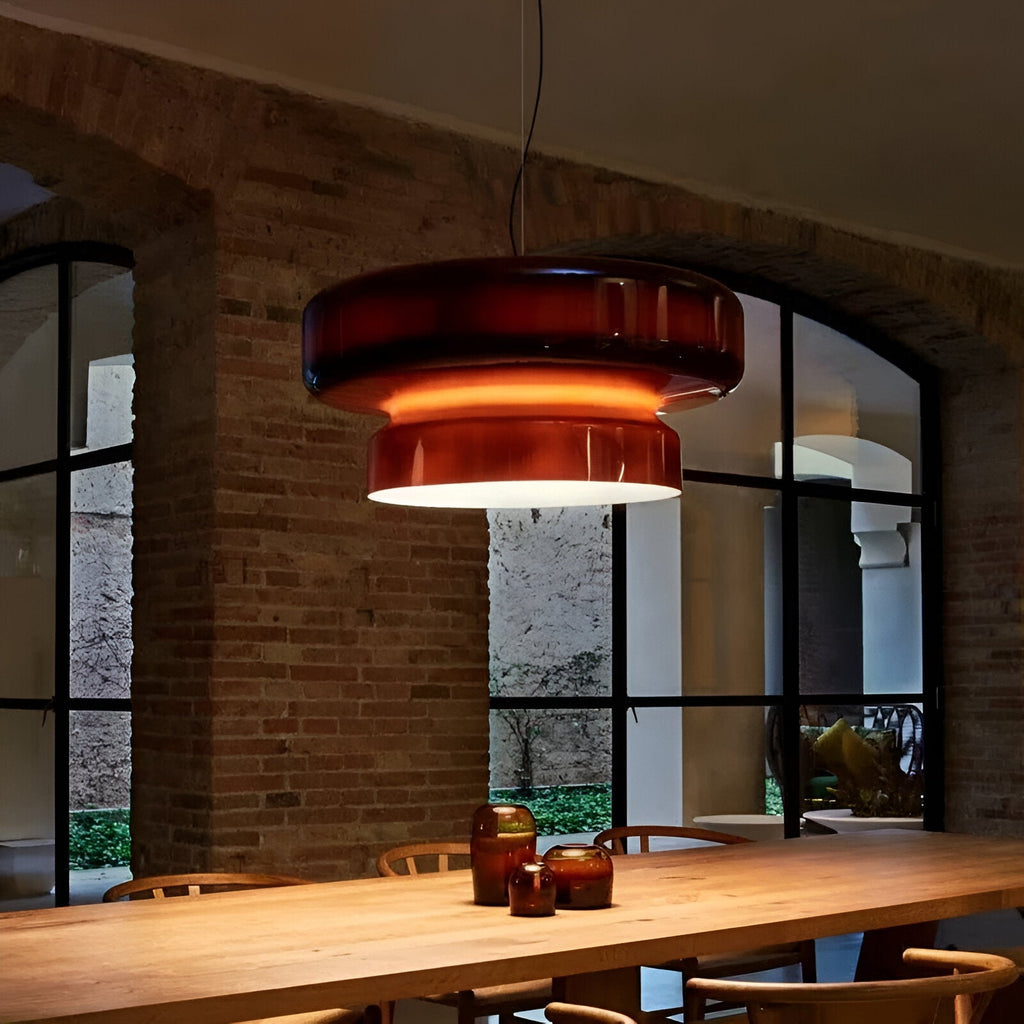 Vicenta Nordic Colored Glass Pendant Light