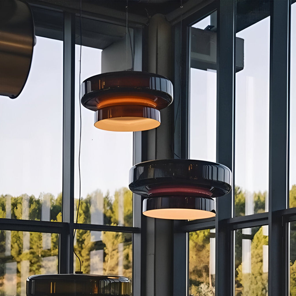Vicenta Nordic Colored Glass Pendant Light
