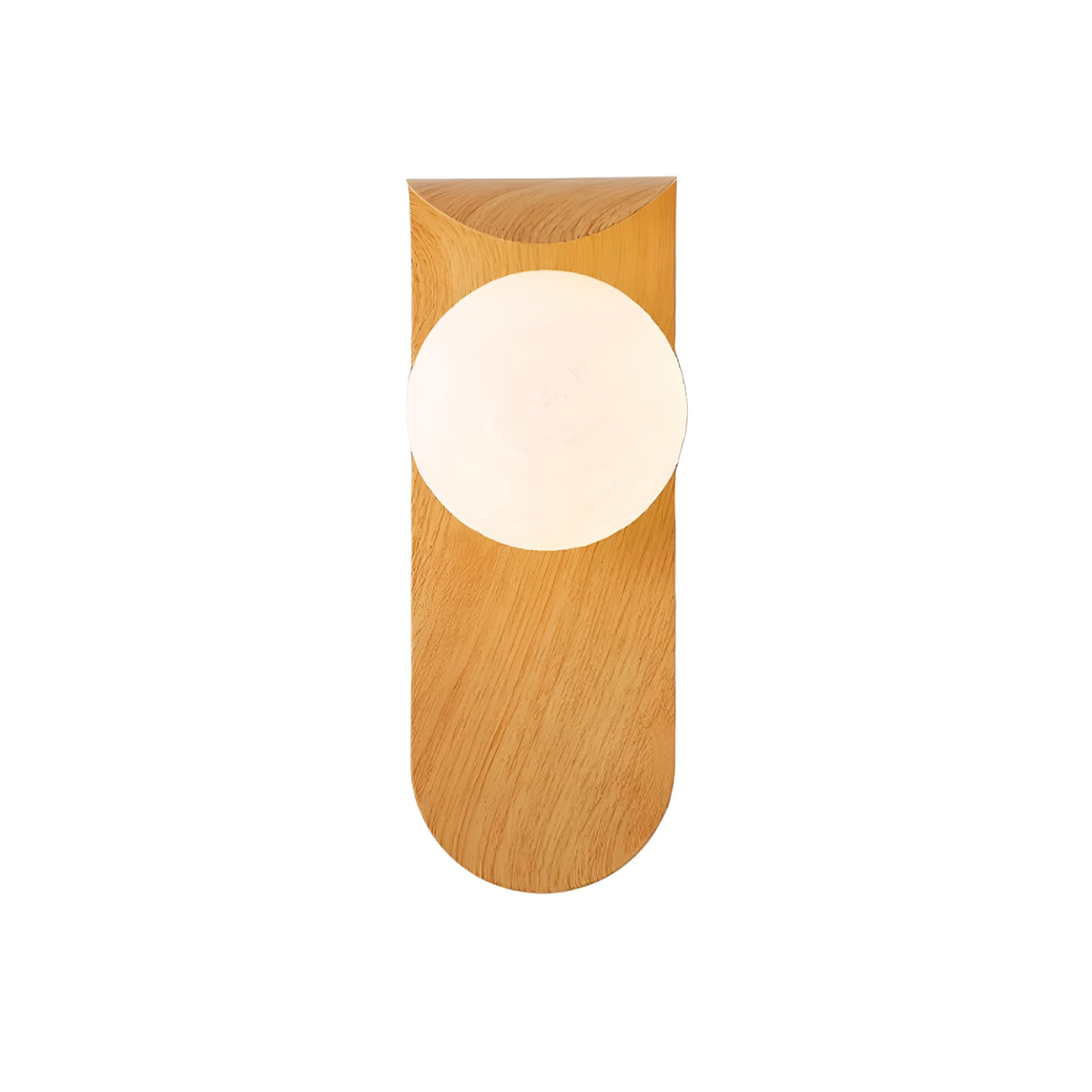 Carlyle Nordic Minimalist Iron Wood Accent LED Wall Light