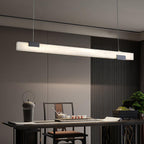Kaelen Minimalist Alabaster Linear Pendant Light