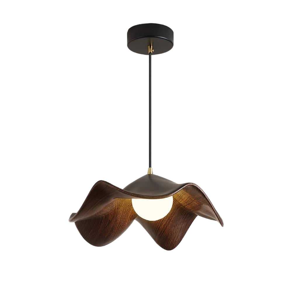 Lotus Flow Casita Resin Pendant Light
