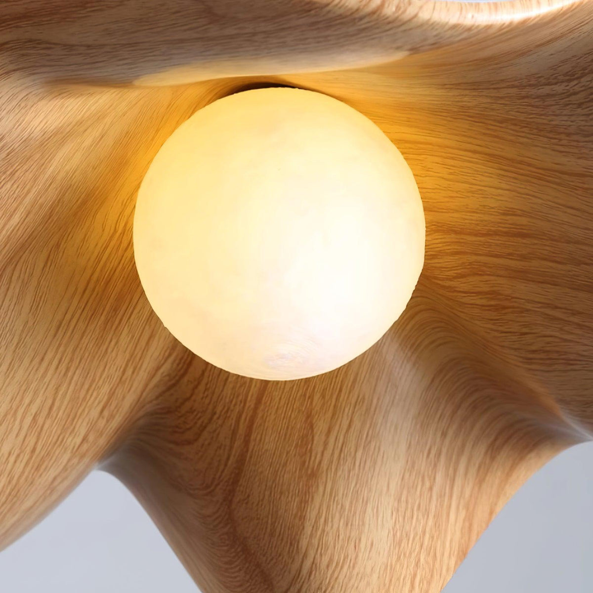 Lotus Flow Casita Resin Pendant Light
