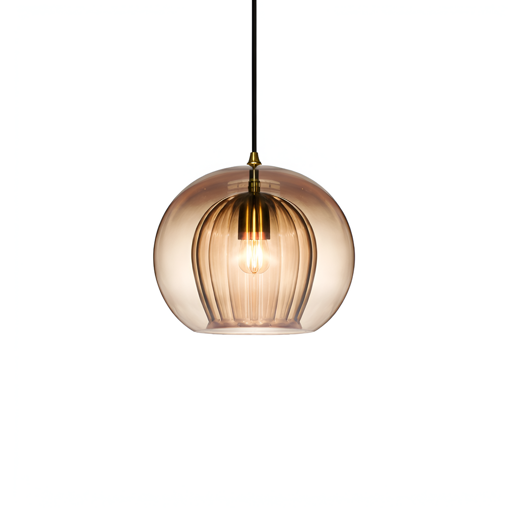 Isolde - Double Layer Glass Globe Pendant Lamp