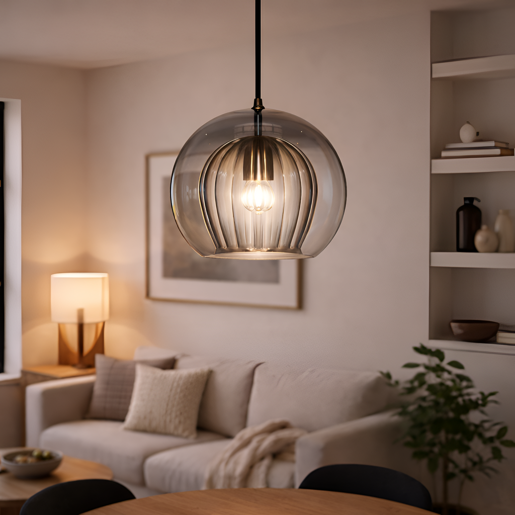 Isolde - Double Layer Glass Globe Pendant Lamp