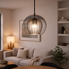 Isolde - Double Layer Glass Globe Pendant Lamp