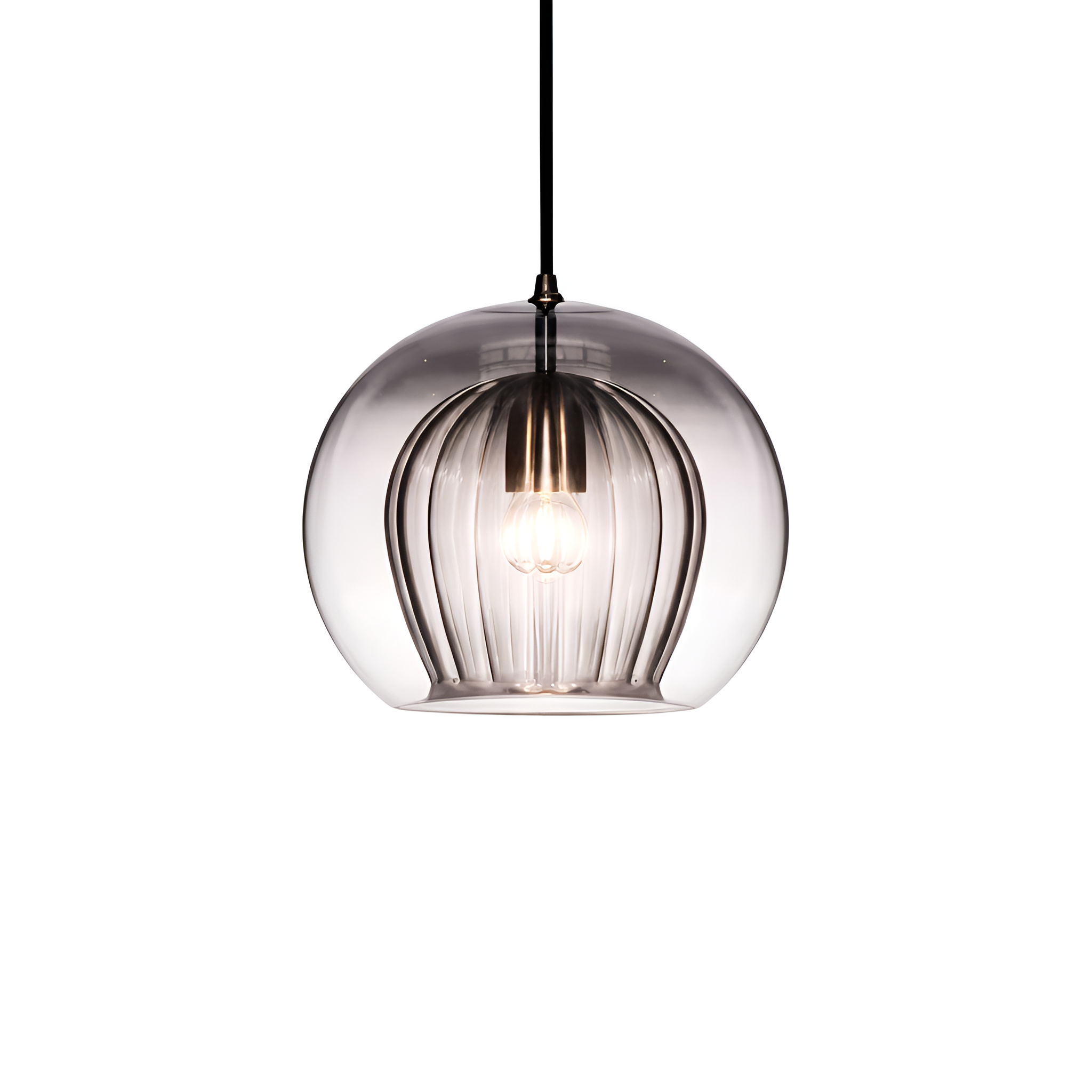 Isolde - Double Layer Glass Globe Pendant Lamp