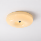 Brixton - French Cream Glass Ceiling Lamp