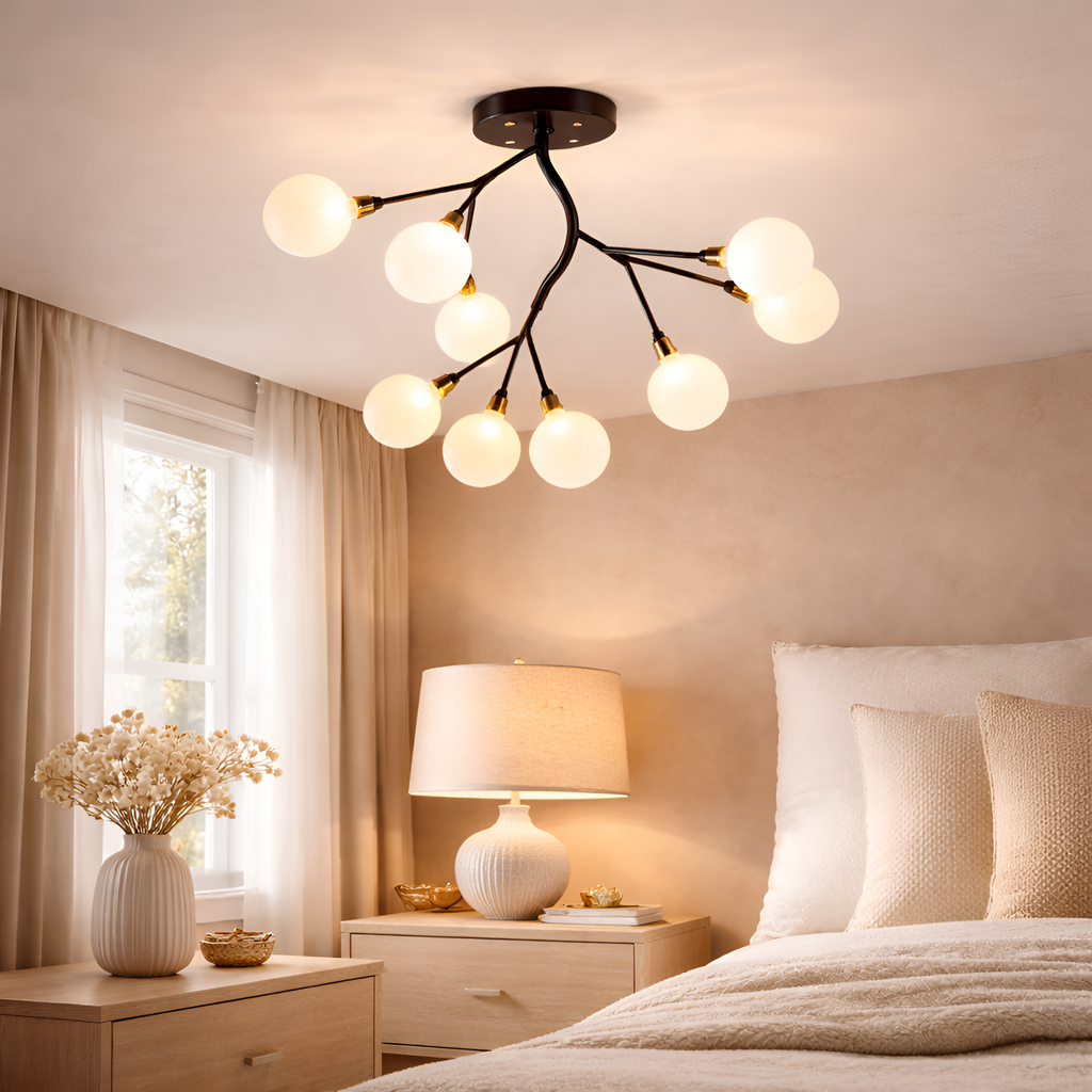 Luther - Firefly LED Chandelier Minimalist Ceiling Pendant Light