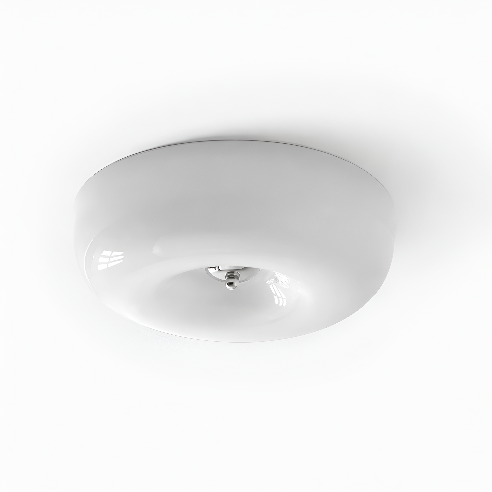 Brixton - French Cream Glass Ceiling Lamp
